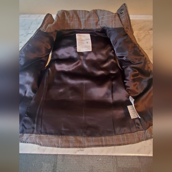 AEROPOSTALE gray down vest with detachable hood size S - Picture 5 of 6